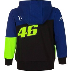 VR46 niños polar con cremallera carreras