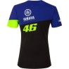 VR46 camiseta para mujer en color azul