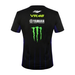 VR46 camiseta negra para hombre