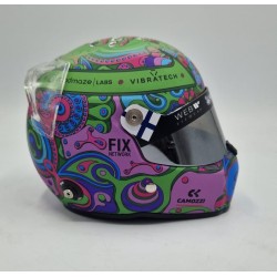 Valtteri Bottas 2024 Mini helmet Special AUSTIN GP. STILO escala 1:2