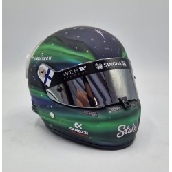 Valtteri Bottas 2024 Mini helmet general. STILO escala 1:2