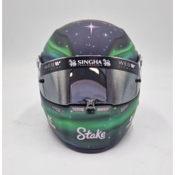 Valtteri Bottas 2024 Mini helmet general. STILO escala 1:2