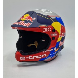 Carlos Sainz Sr. 2024 Dakar Audi Sport mini helmet winner. STILO escala 1:2