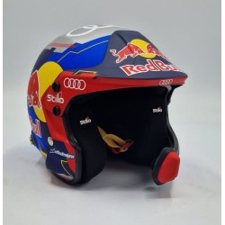 Carlos Sainz Sr. 2024 Dakar Audi Sport mini helmet winner. STILO escala 1:2