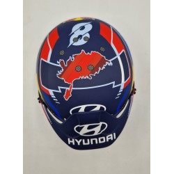 Ott Tänak 2024 Mini helmet Hyundai Motorsport. STILO escala 1:2