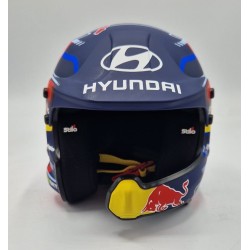 Ott Tänak 2024 Mini helmet Hyundai Motorsport. STILO escala 1:2