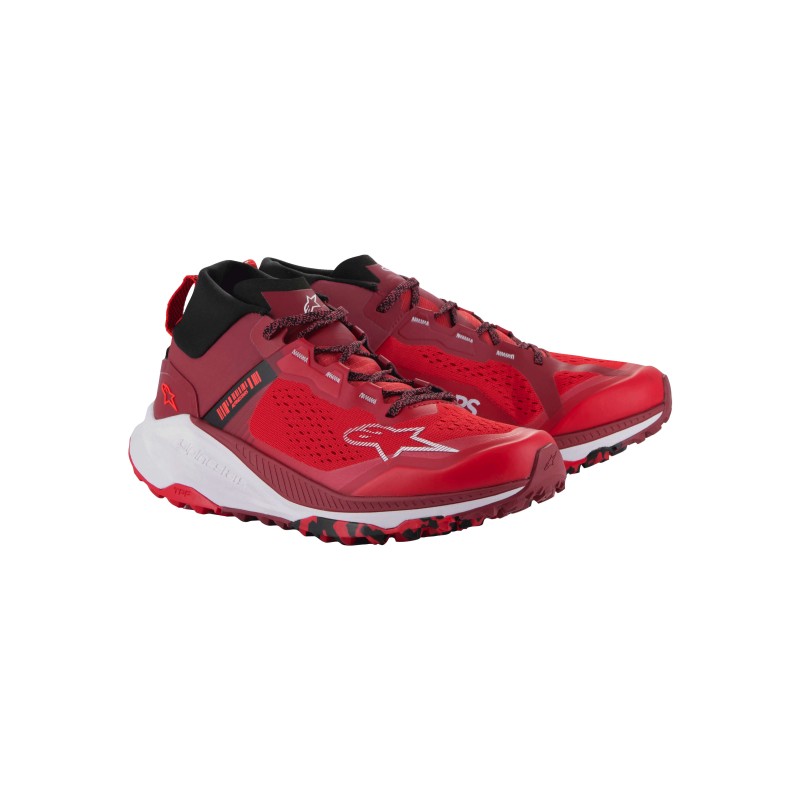 Meta XR V2 shoes rojo brillante rojo oscuro blanco