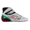 TECH-1 KX V3 botas FIA blanco verde rojo