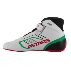 TECH-1 KX V3 botas FIA blanco verde rojo