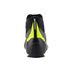 Supertech botas Alpinestars FIA/SFI -Gris / Negro / Blanco / Amarillo Fluor