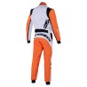 KMX-9 V3 suit blanco naranja negro