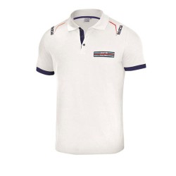 Polo Martini Racing - Sparco color blanco