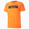 Camiseta Porsche Legacy hombre big logo naranja