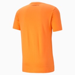 Camiseta Porsche Legacy hombre big logo naranja