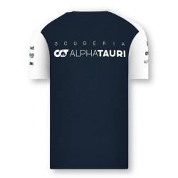 Camiseta Alpha Tauri 2022 Azul/Blanco