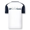 Camiseta Alpha Tauri 2022 Blanco/Azul