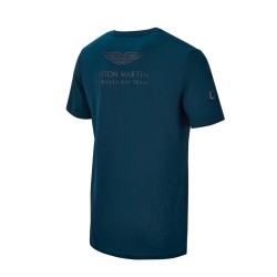 Camiseta Lance Stroll Aston Martin Azul