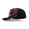 Gorra con visera plana del equipo Alfa Romeo Racing en negro