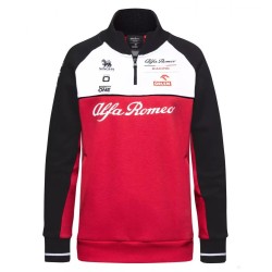 Sudadera del equipo Alfa Romeo Racing de corte femenino. Réplica de la equipación oficial del equipo.