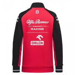 Sudadera del equipo Alfa Romeo Racing de corte femenino. Réplica de la equipación oficial del equipo.