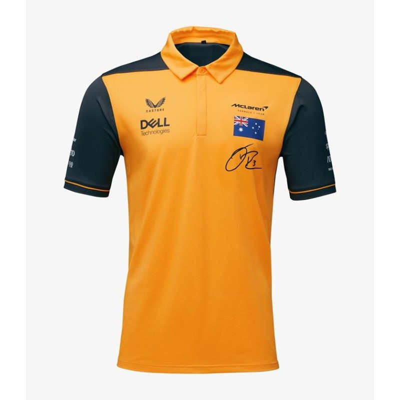 Polo McLaren Ricciardo Naranja