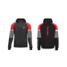 Sudadera Always Gas Racing en color Negro y Rojo