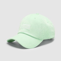 Mercedes AMG F1 retro corduroy cap in mint green