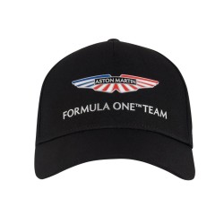 Gorra Aston Martin F1 GP de USA 2023 en color negro