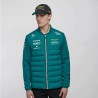 Chaqueta Híbrida Del Equipo Aston Martin Cognizant F1 2023 Para Hombre - Verde