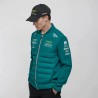 Chaqueta Híbrida Del Equipo Aston Martin Cognizant F1 2023 Para Hombre - Verde