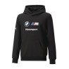 Sudadera con capucha BMW ESS para niños negra