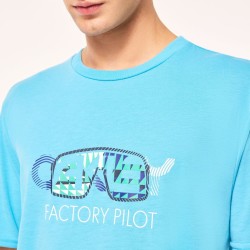 Camiseta Oakley Sutro FP Bright Blue