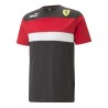 Camiseta Ferrari Race SDS para hombre negra