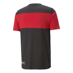 Camiseta Ferrari Race SDS para hombre negra