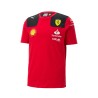 Camiseta Ferrari RP Leclerc para hombre roja