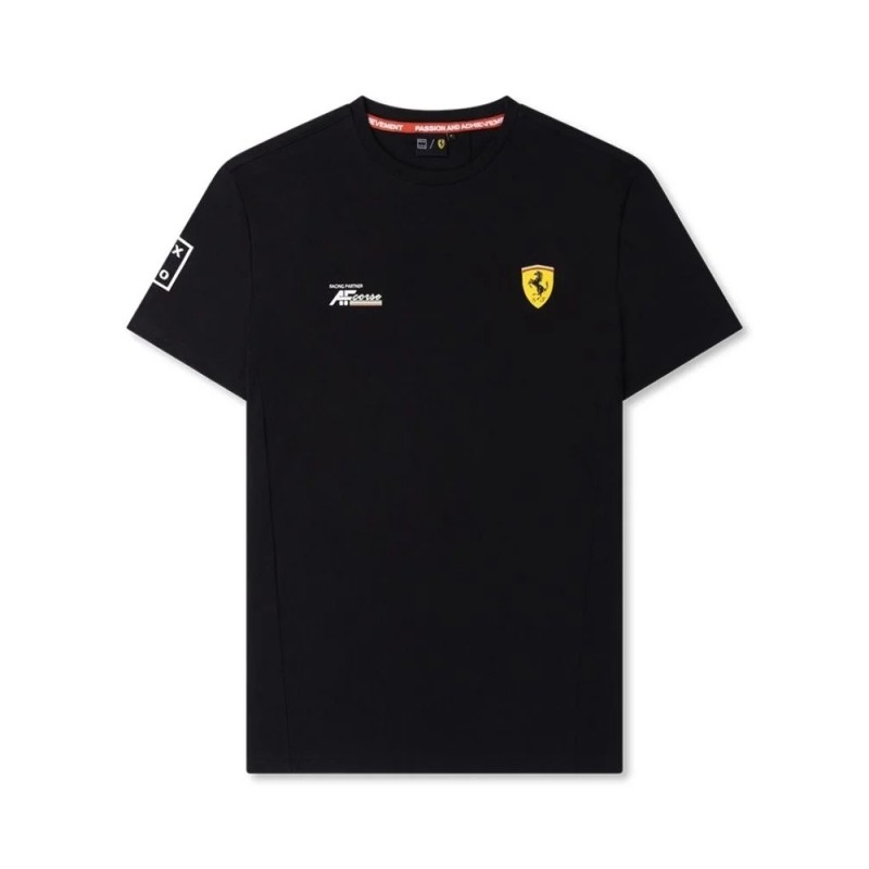 Camiseta Ferrari Hypercar para hombre negra