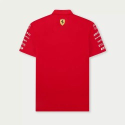 Polo Ferrari Hypercar Track para hombre rojo