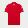 Polo Ferrari Hypercar Track para hombre rojo