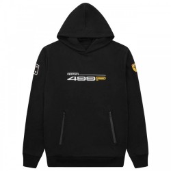 Sudadera con capucha Ferrari Hypercar Team negra