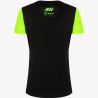 VR46 mujer monza camiseta negra