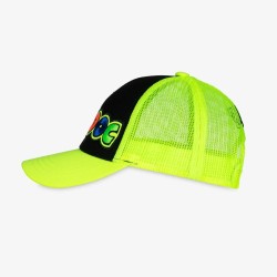 VR46 niños the doc gorra amarillo fluor