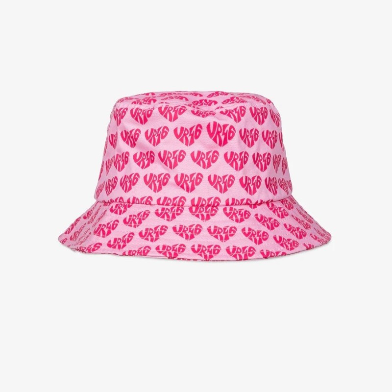 VR46 mujer gorro de pescador rosa