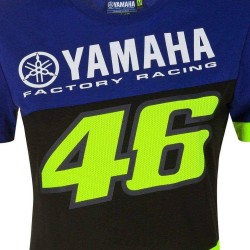 VR46 camiseta para mujer en color azul