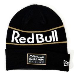 Gorro de punto con puño Red Bull Vegas Newera negro