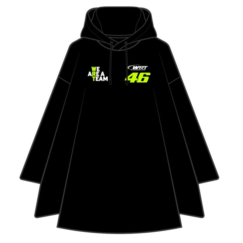 Poncho Monster VR46 WRT in nero