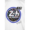 Weißes T-Shirt „24 Stunden von Le Mans“.