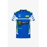 Camiseta VR46 WRT Monster Azul