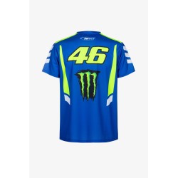 Camiseta VR46 WRT Monster Azul