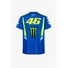 Camiseta VR46 WRT Monster Azul