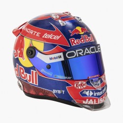 Sergio Perez Mini Helmet 2024 Mexico GP. Schubert escala 1:2